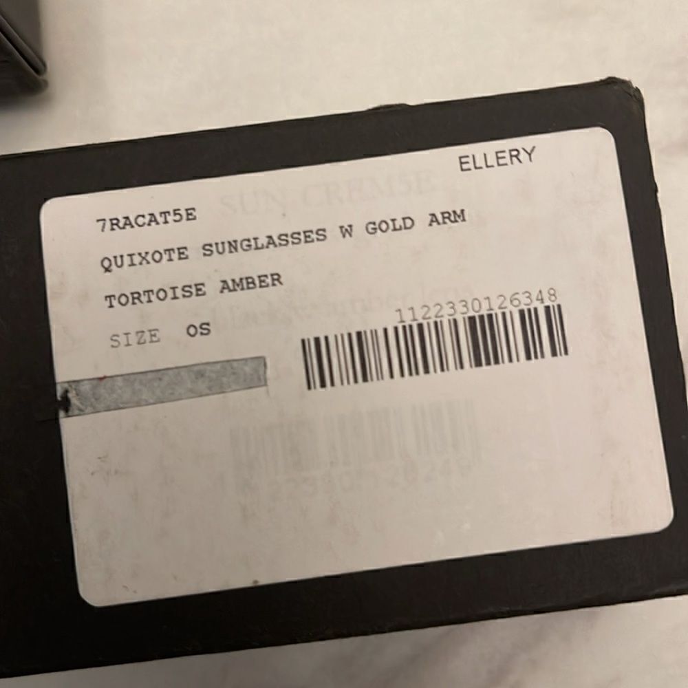 Ellery Square Gradient Sunglasses NIB NWT - image 6